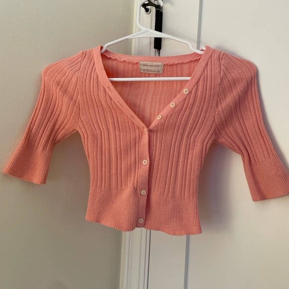 y2k balletcore mini cardigan crop top - Picture 2 of 3